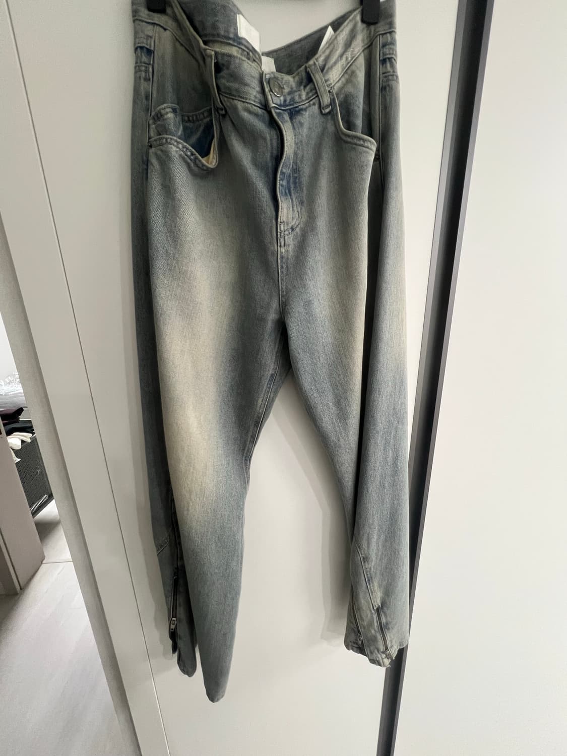 helix clothing incizion zipper pants  상품이미지3