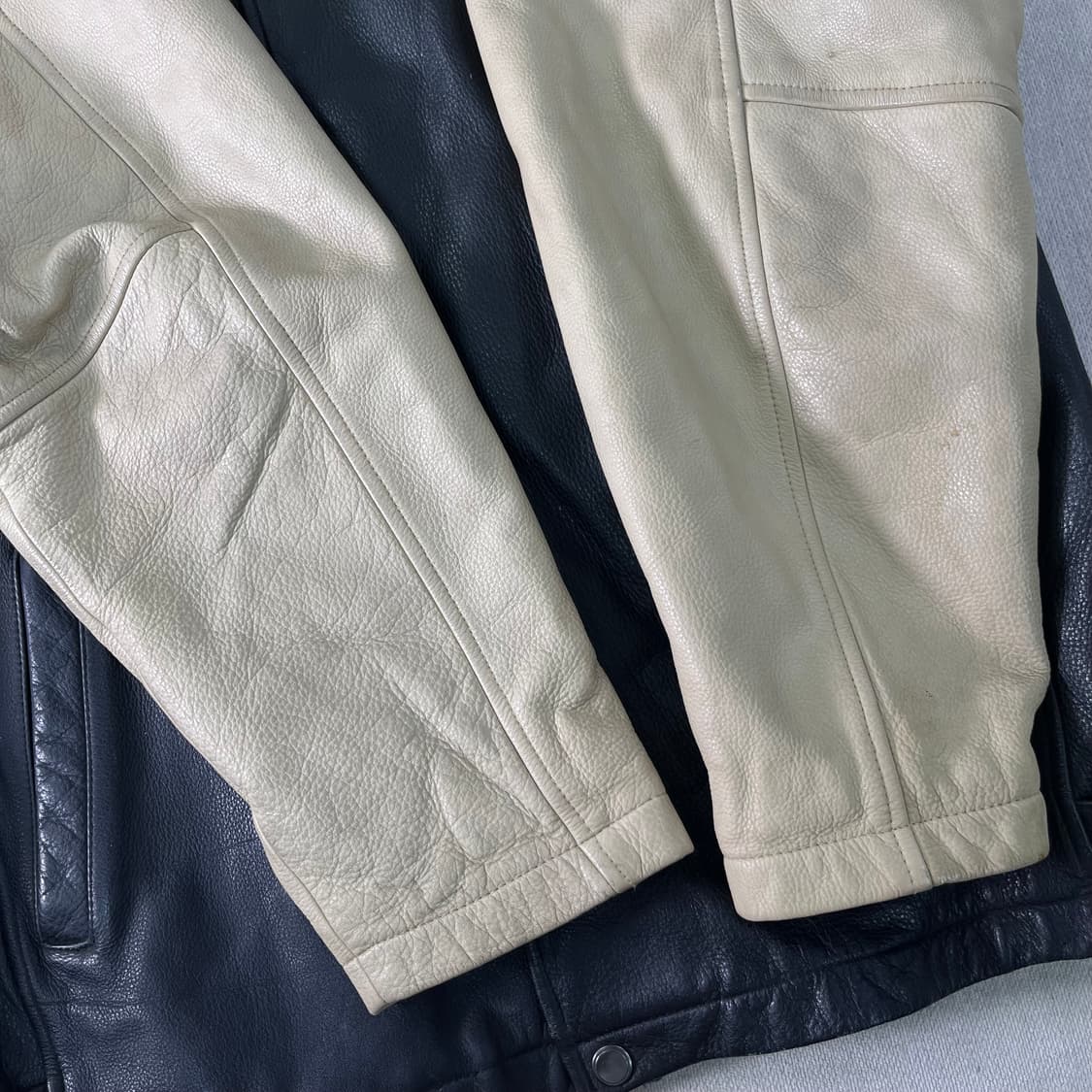 105 조던 90s 빈티지 레더 자켓 상품이미지6