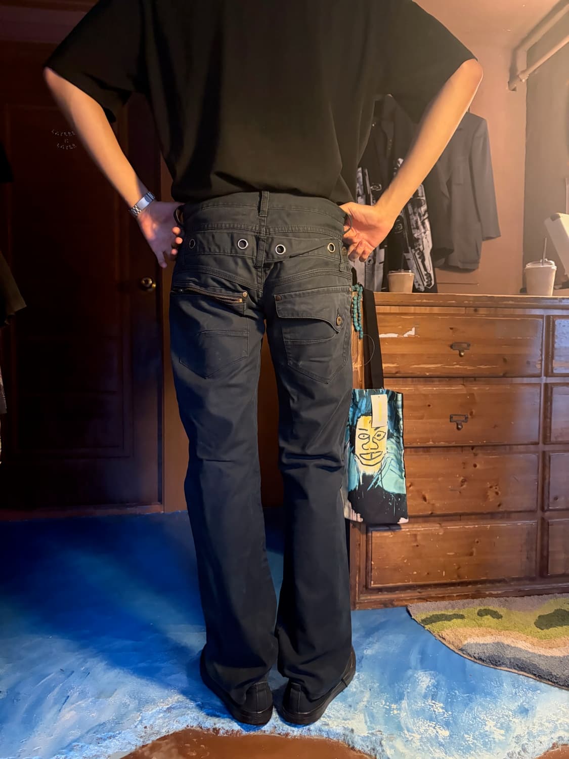 DIESEL DETAIL COTTON PANTS 상품이미지1