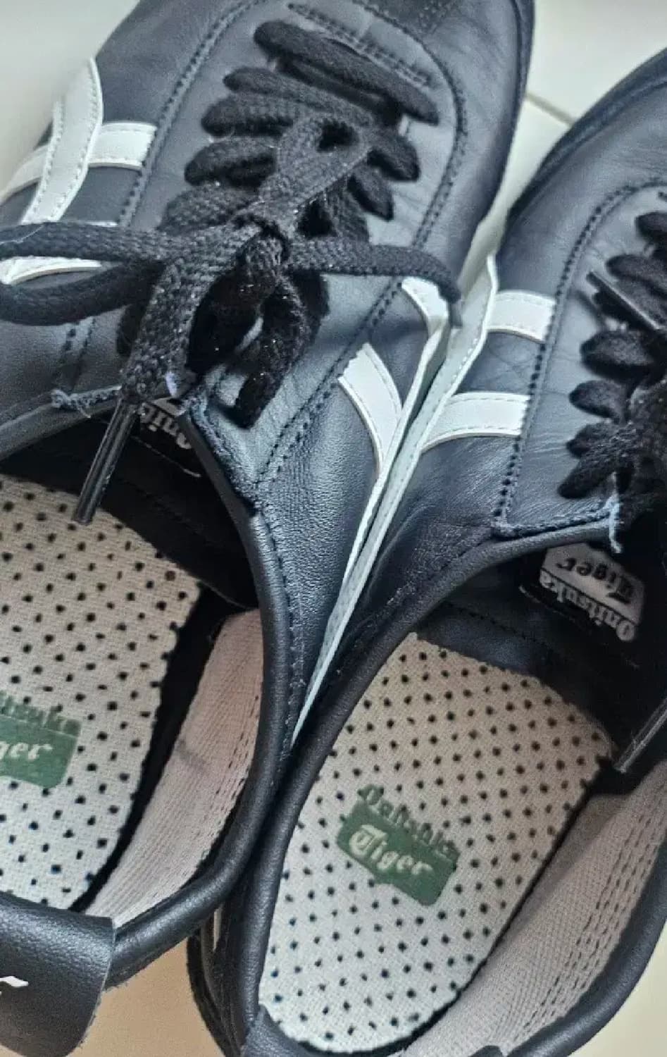 오니츠카타이거 멕시코66 블랙 화이트 275사이즈  상품이미지8