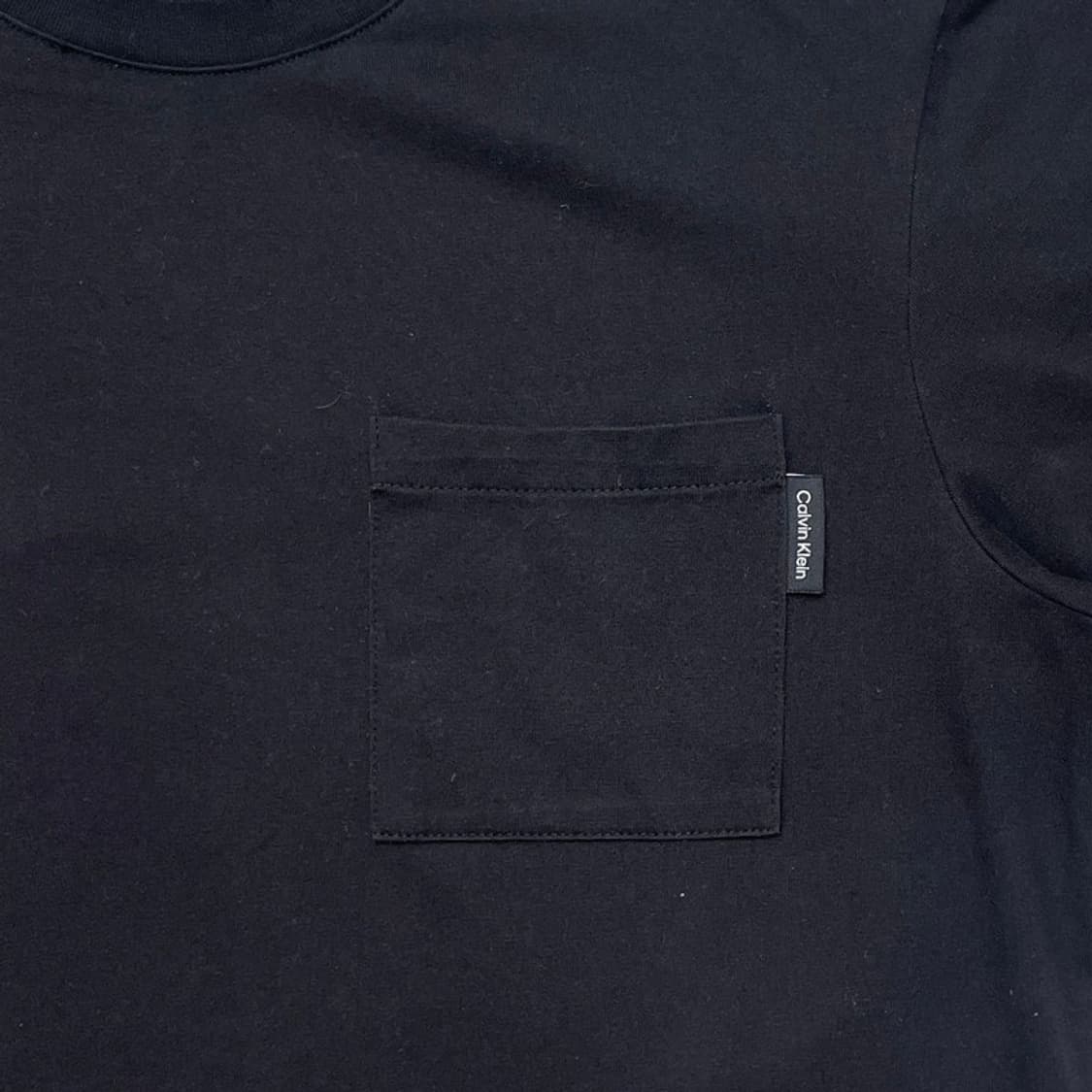 CALVIN KLEIN 포켓 반팔티셔츠 블랙 M 상품이미지2