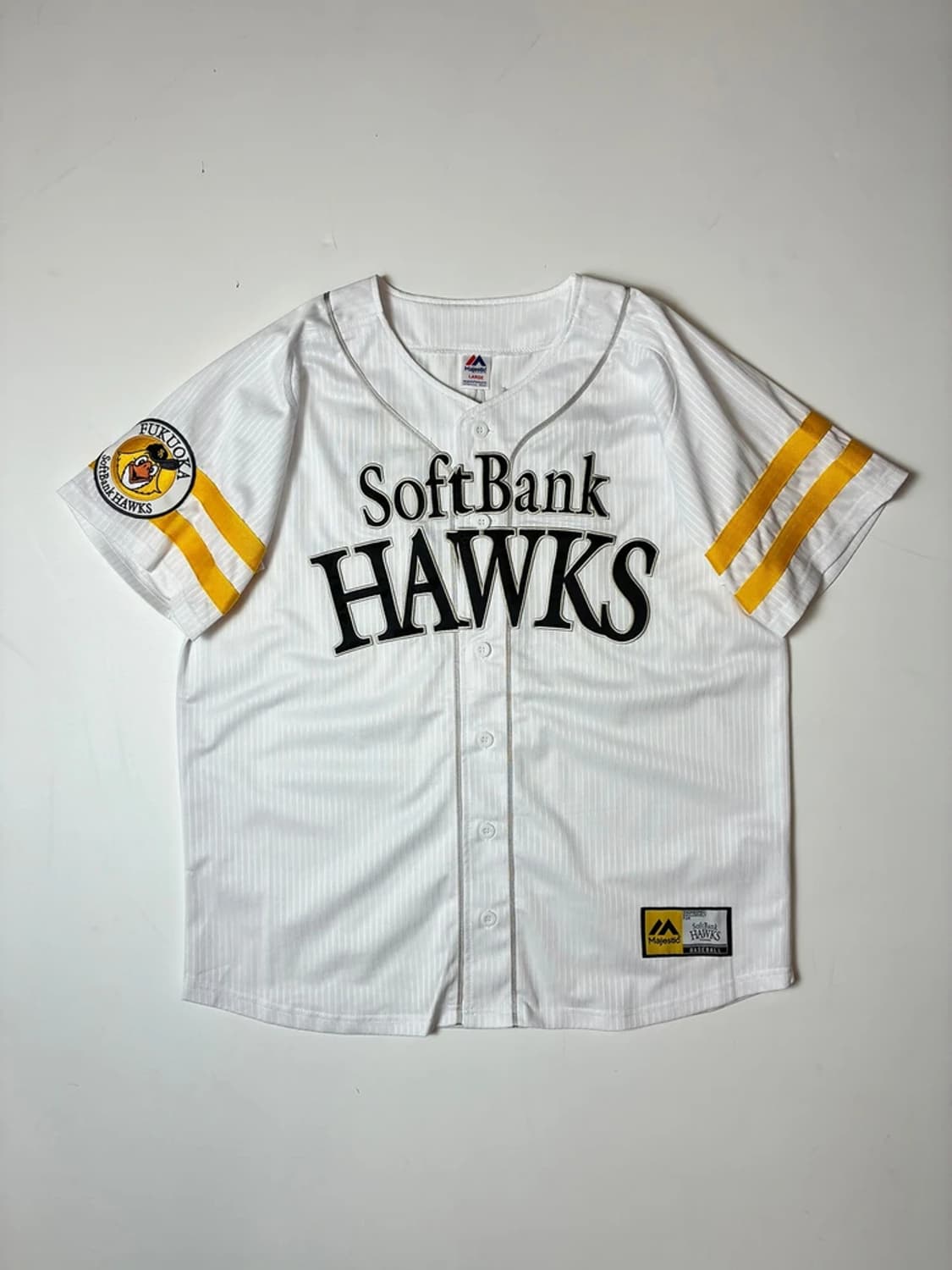 NPB 소프트뱅크 호크스 야나기타 유키 선수 반팔 유니폼 PN9668 상품이미지3