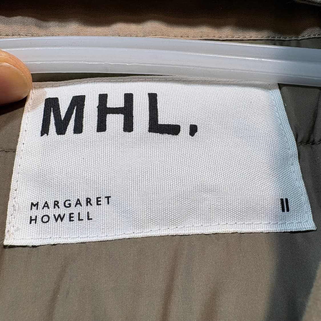 [S] margaret Howell 마가렛 호웰 베이지 코트 상품이미지6