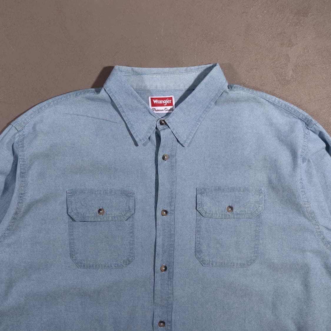  랭글러 연청 코튼셔츠 상품이미지2