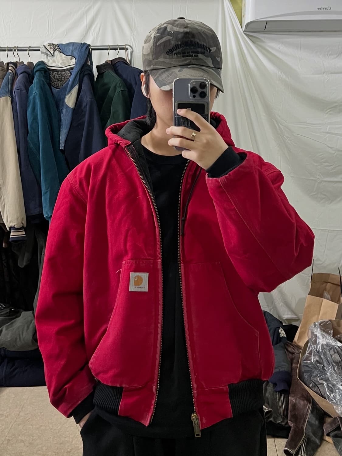 칼하트 J04 덕액티브 자켓 상품이미지3