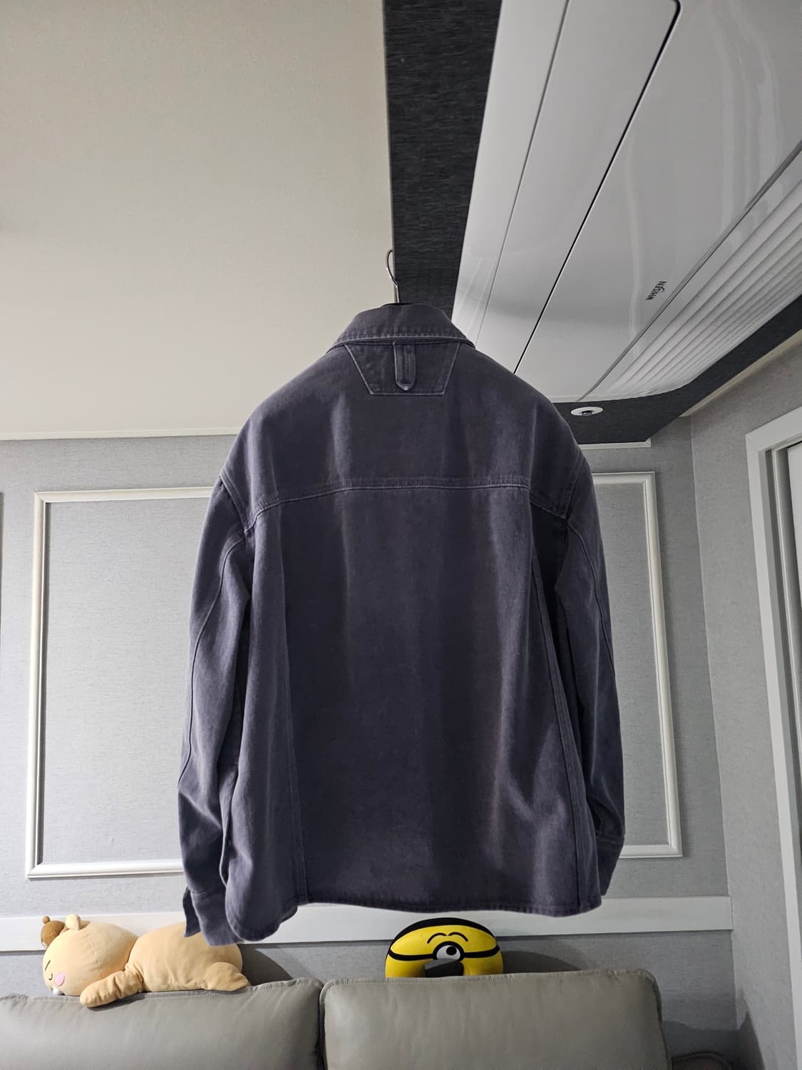 [거의 새것] 솔리드옴므 데님 셔츠 자켓 48 상품이미지2