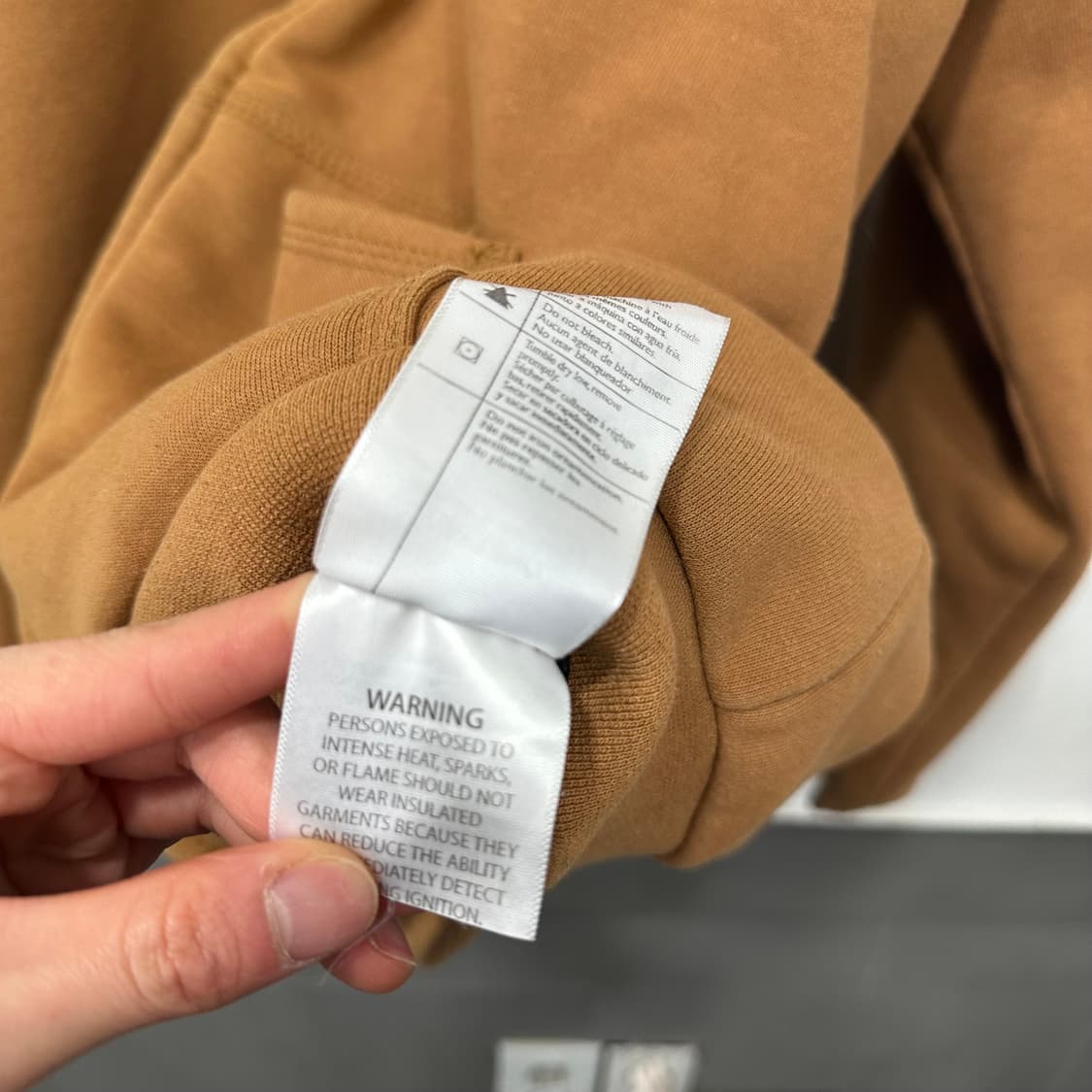 칼하트 써멀 후드집업 상품이미지8