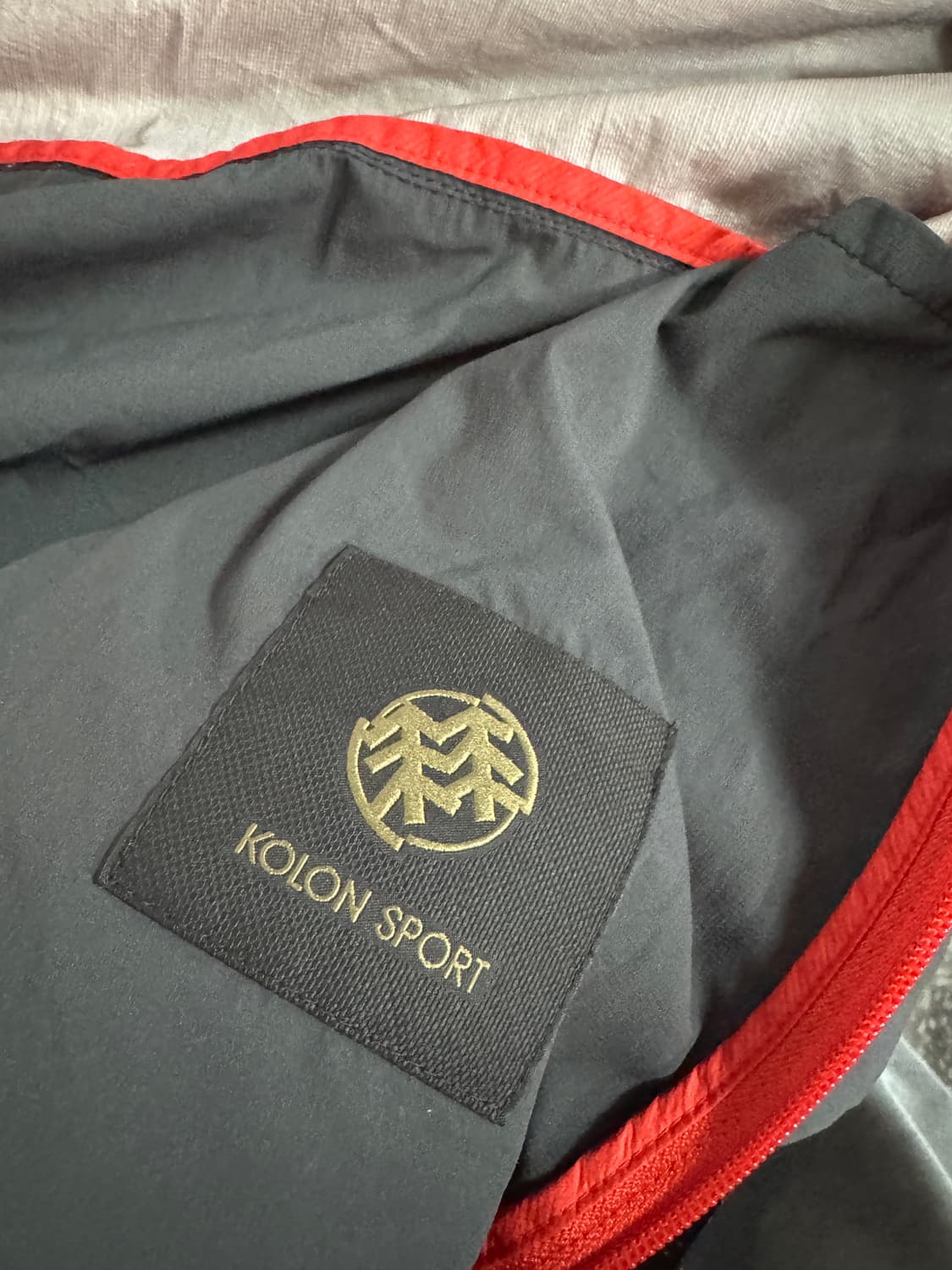 코오롱스포츠 등산 가벼운 후드 바람막이 L 상품이미지3