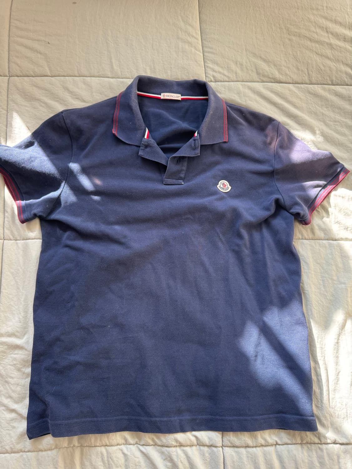 몽클레어 남성 네이비 카라티 L 상품이미지1