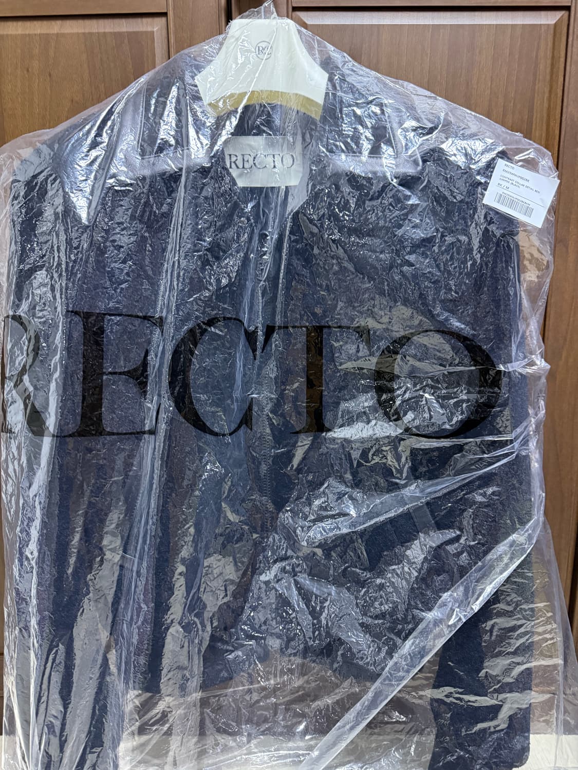 렉토 25FW 콘트라스트 벤 자켓 M 새상품급 상품이미지2