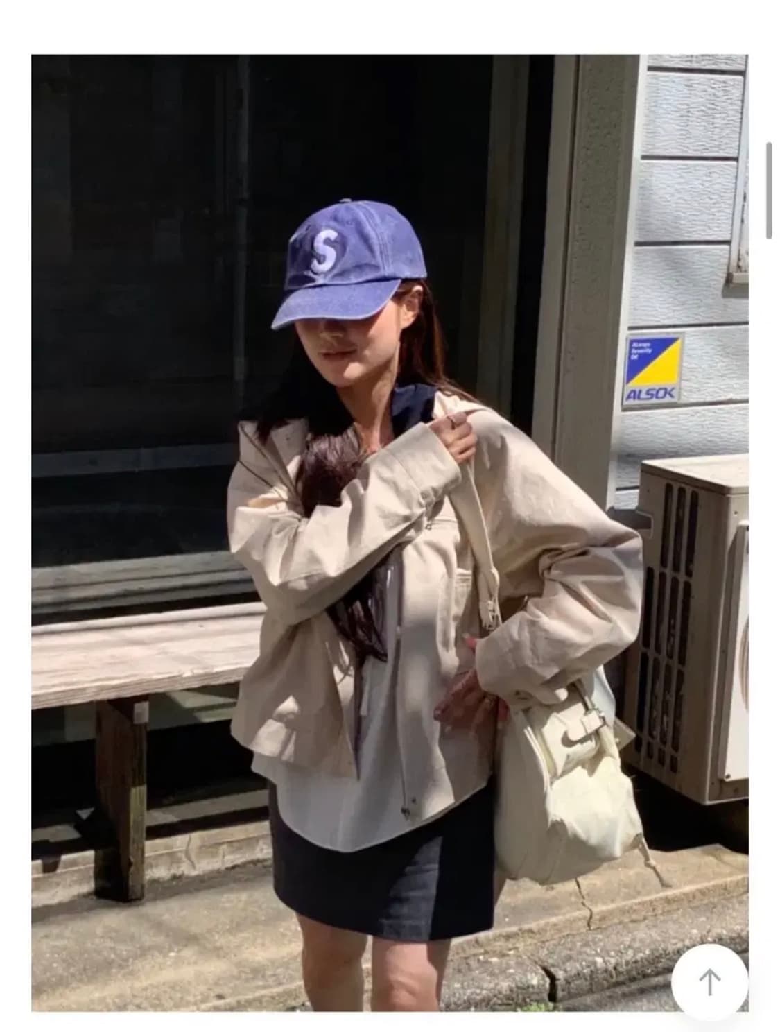 (새상품)oinii 오이니 배색 워크 블루종 - work blouson 상품이미지4