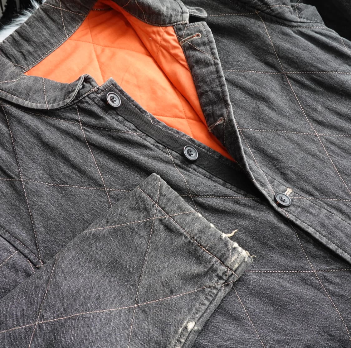 타케오 키쿠치(TAKEO KIKUCHI) 퀼팅 데님 자켓 1918 상품이미지5