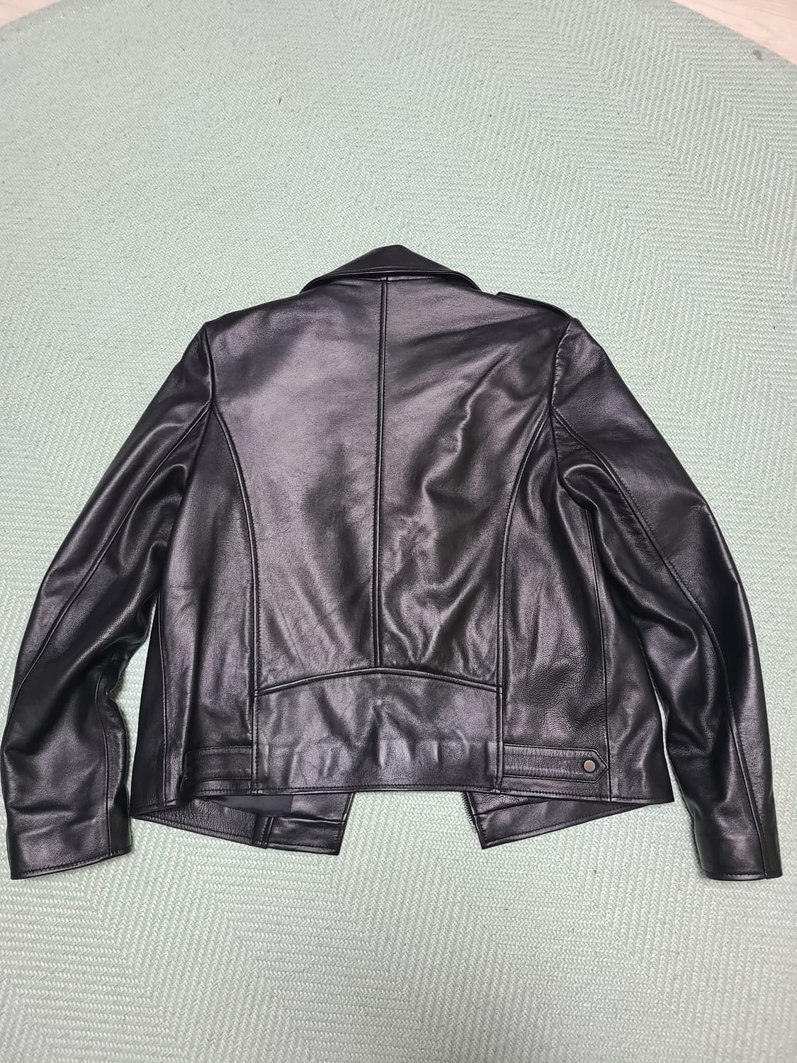 KL by lynn 가죽 라이더자켓 판매 상품이미지2