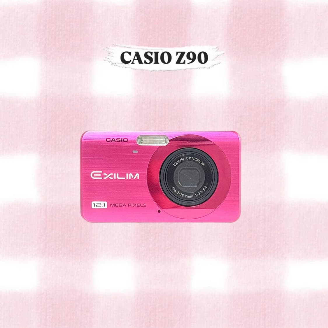 카시오 엑슬림 Z90 체리핑크 빈티지디카 상품이미지1