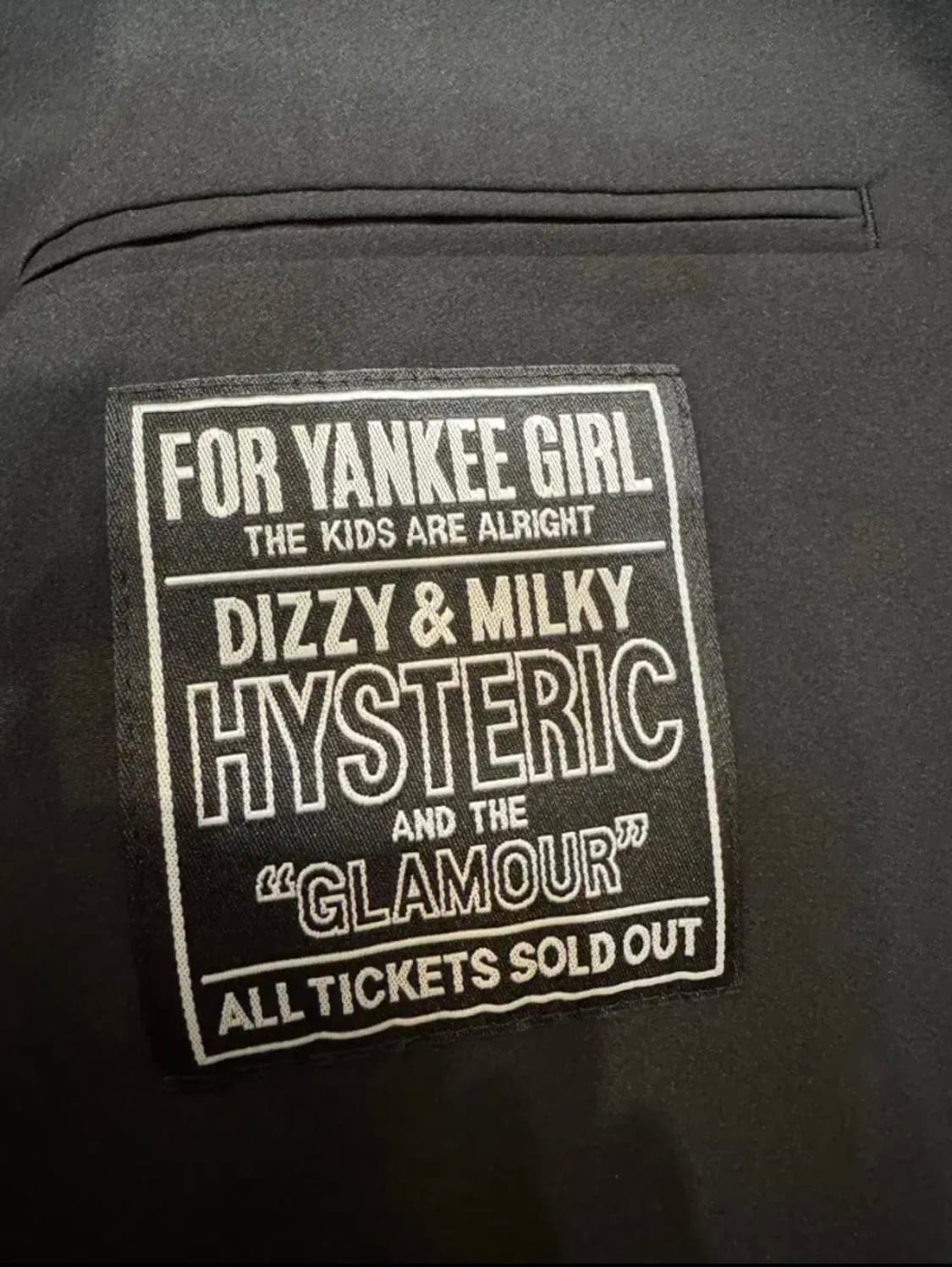 히스테릭 글래머 2버튼 싱글 블레이저 자켓 상품이미지5