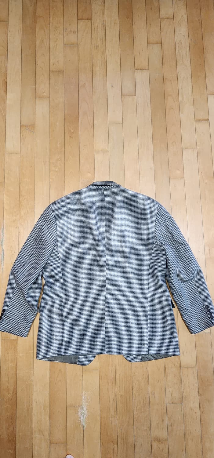 베이지 컬러 3버튼 모직 자켓 3XL~4XL 상품이미지5