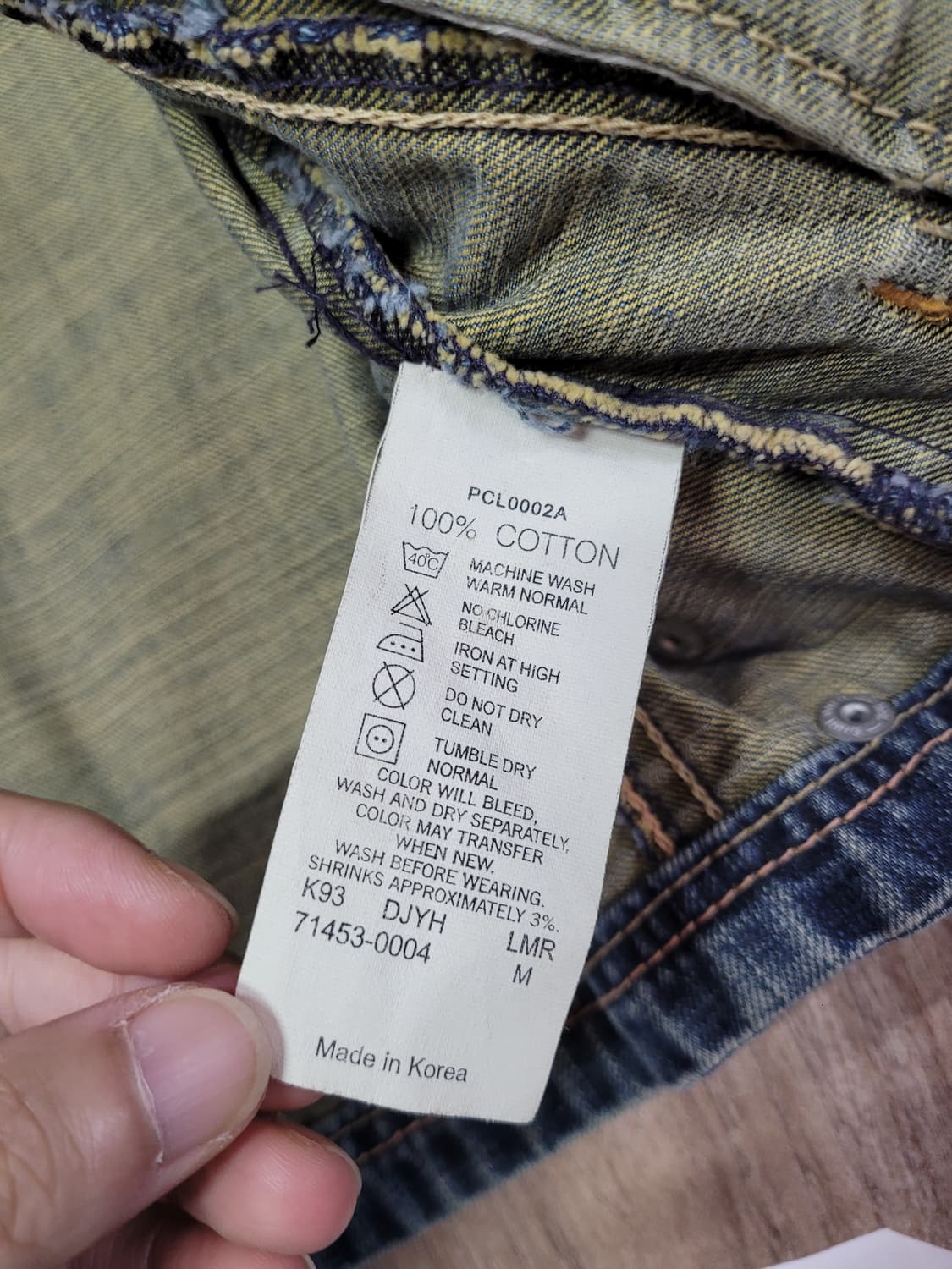 Levi's 리바이스 데님 라이더 자켓 청자켓 상품이미지4