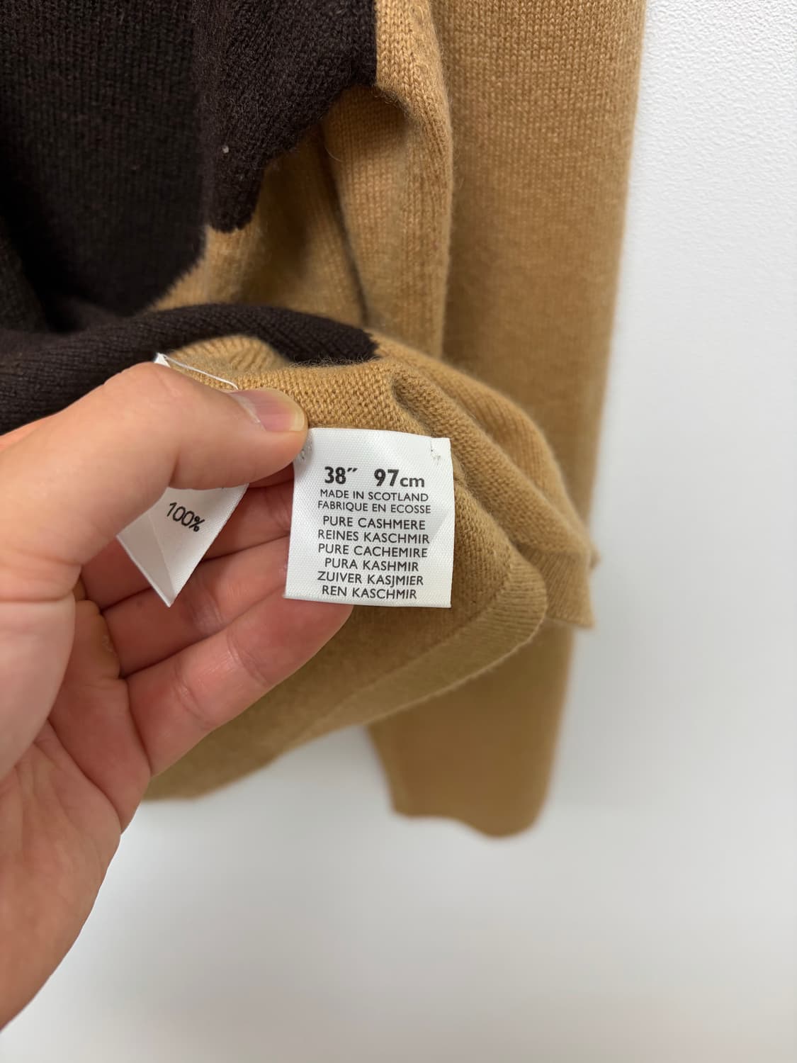 존스톤스 오브 엘긴 캐시미어 니트 상품이미지4