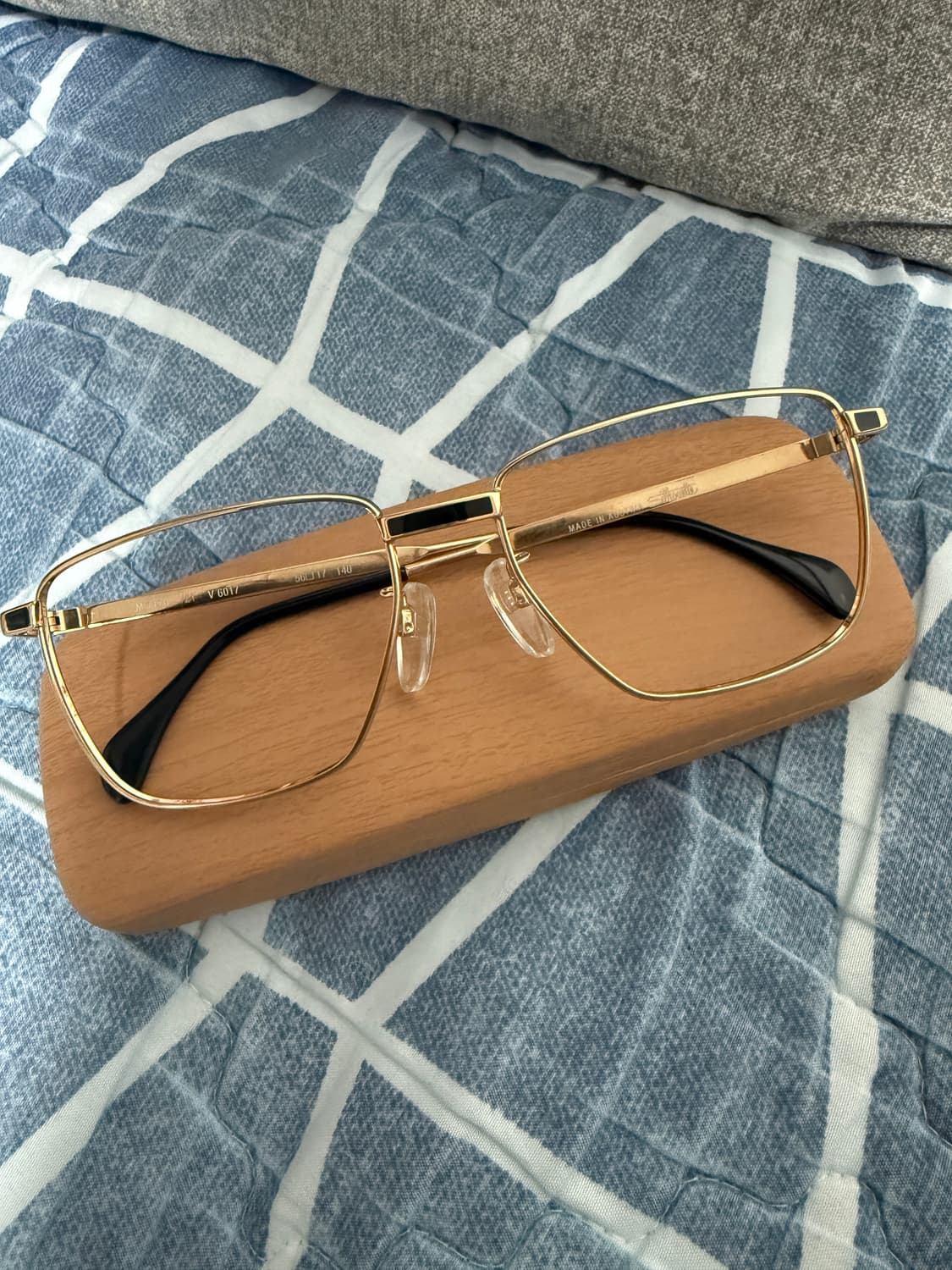 실루엣 사각 메탈 안경 상품이미지1