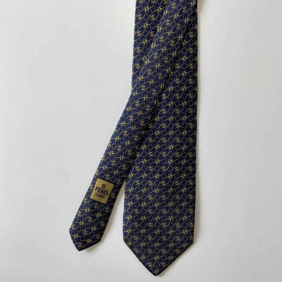 펜디 (FENDI) FF 모노그램 정품 명품 넥타이 상품이미지1