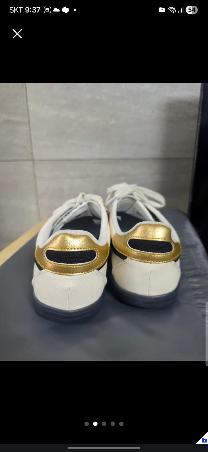 오니츠카타이거 토쿠텐 화이트블랙 265사이즈 상품이미지2