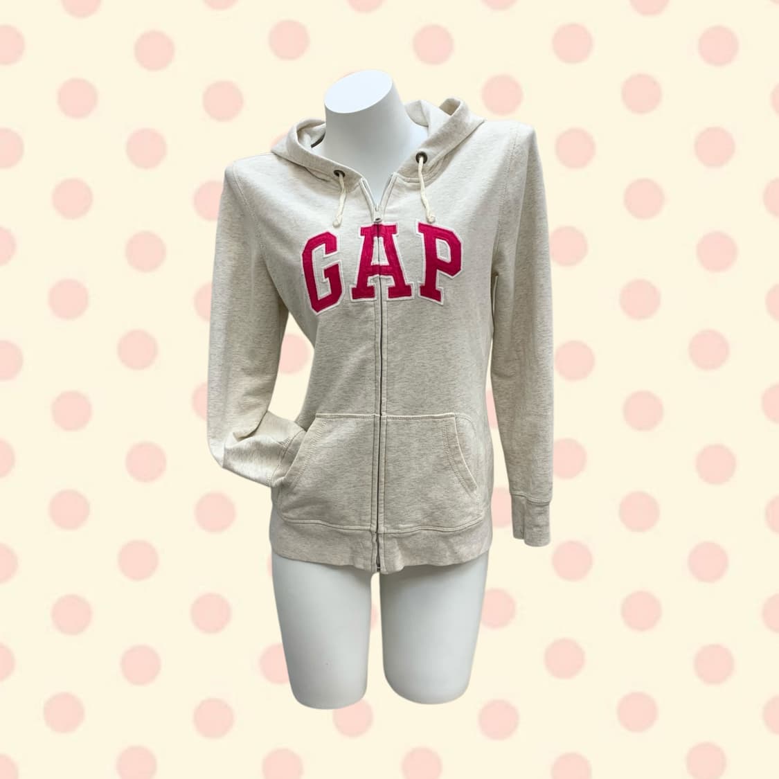 GAP Pink hood zip-up 상품이미지1