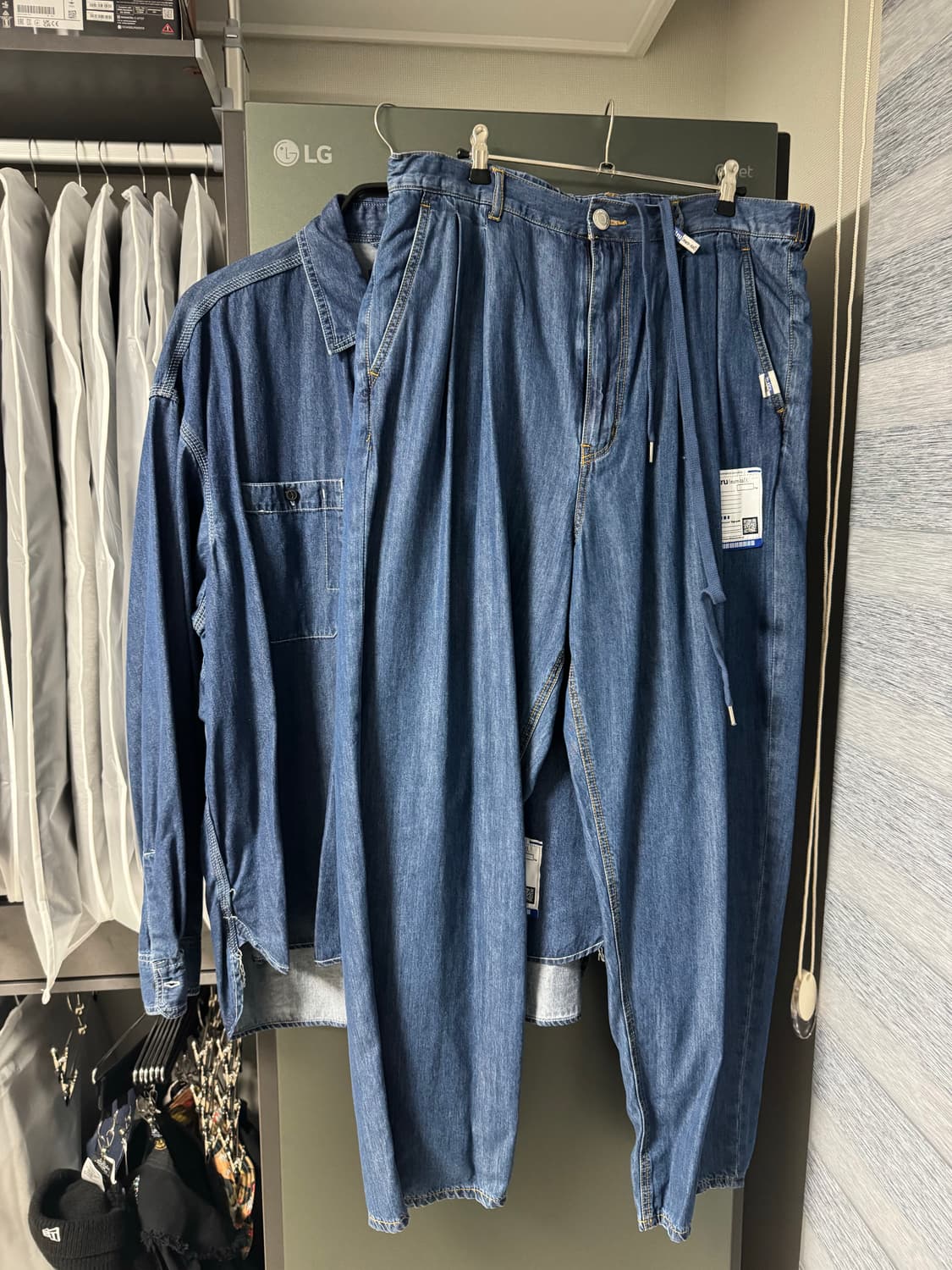 [50/48] 미하라야스히로 데님 셋업 상품이미지5