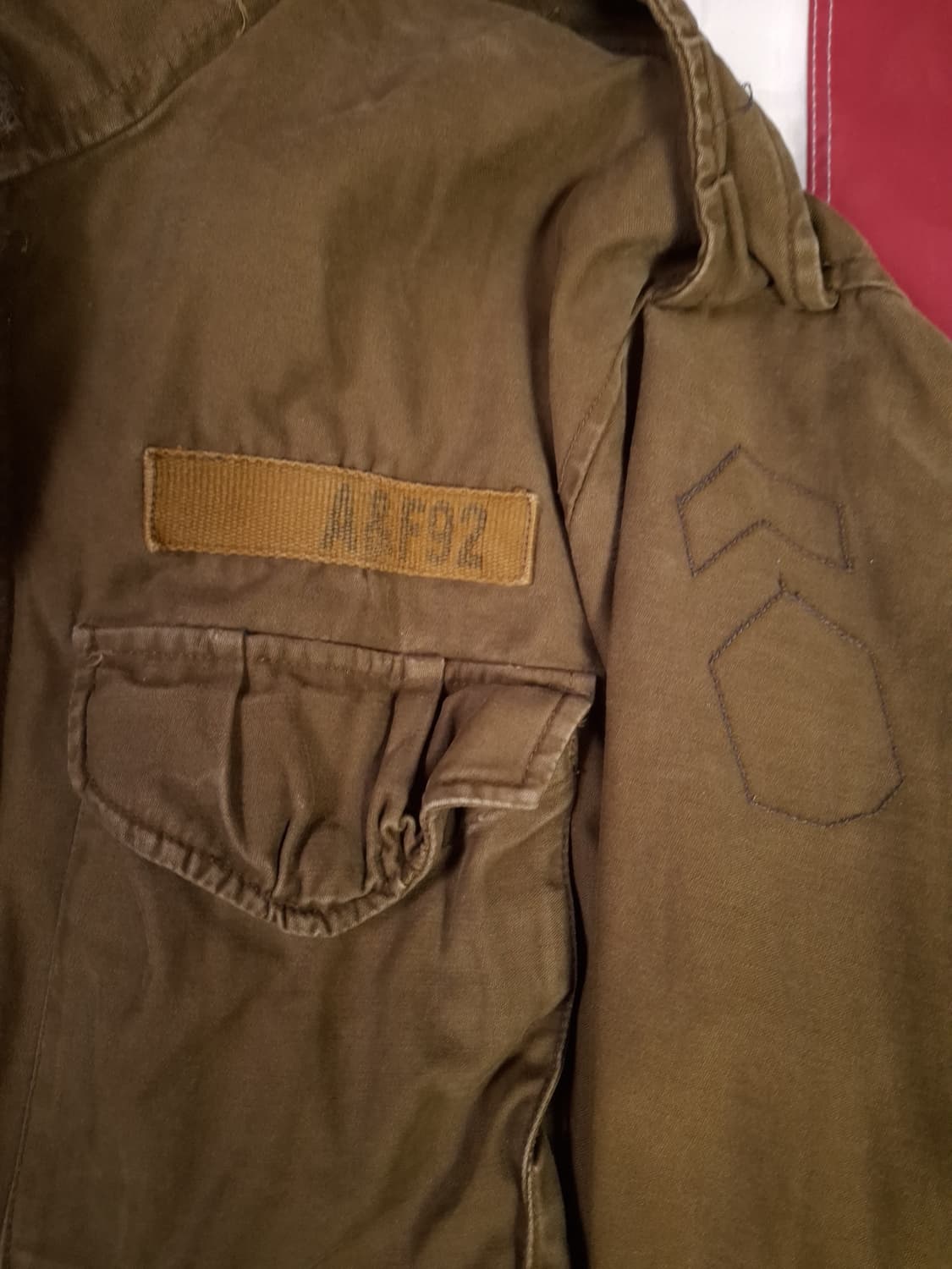 오리지날 아베크롬비 밀리터리 M-65 필드야상 상품이미지2