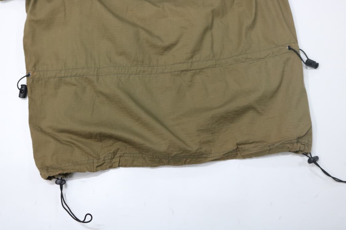 BEAUMERE 빈티지 립스탑 반팔 아노락 후드 자켓 (M) 상품이미지8