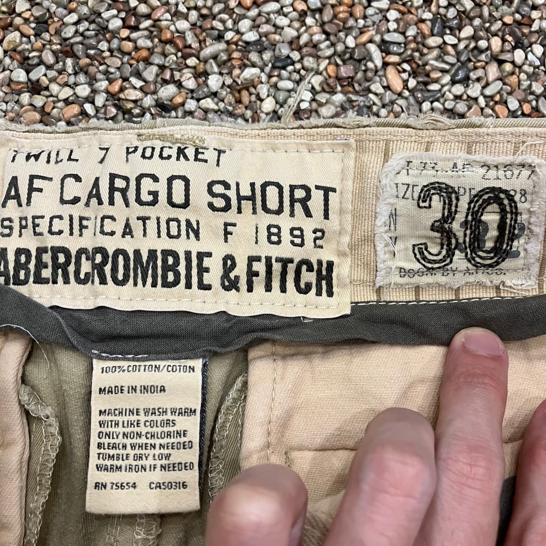 344 아베크롬비 카고 쇼츠 반바지 빈티지 상품이미지3