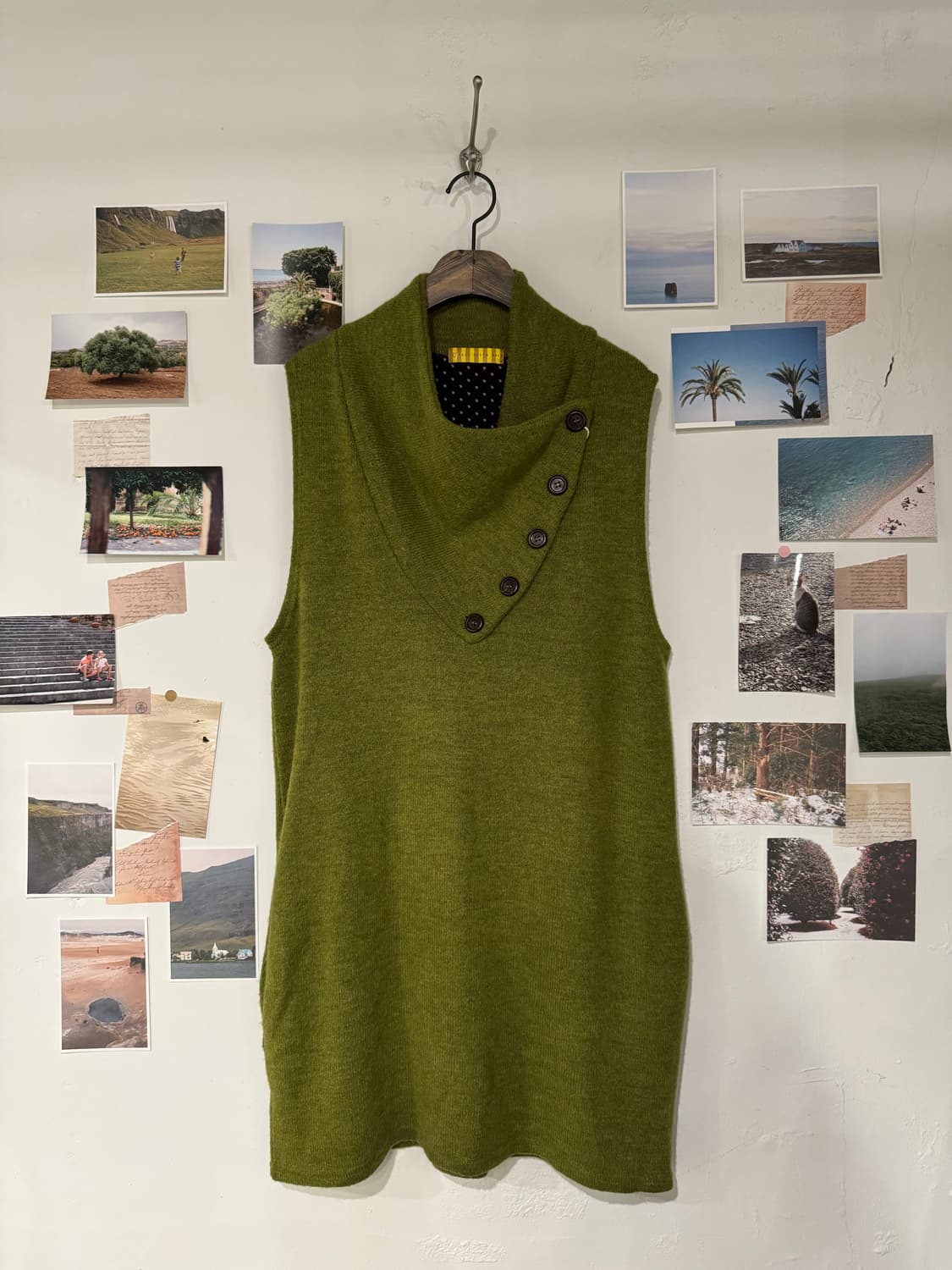 니트 조끼 원피스 상품이미지1