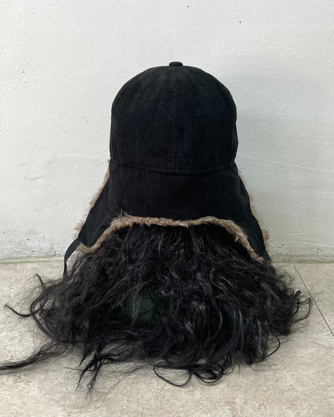 Black Fur Trapper Hat 상품이미지4