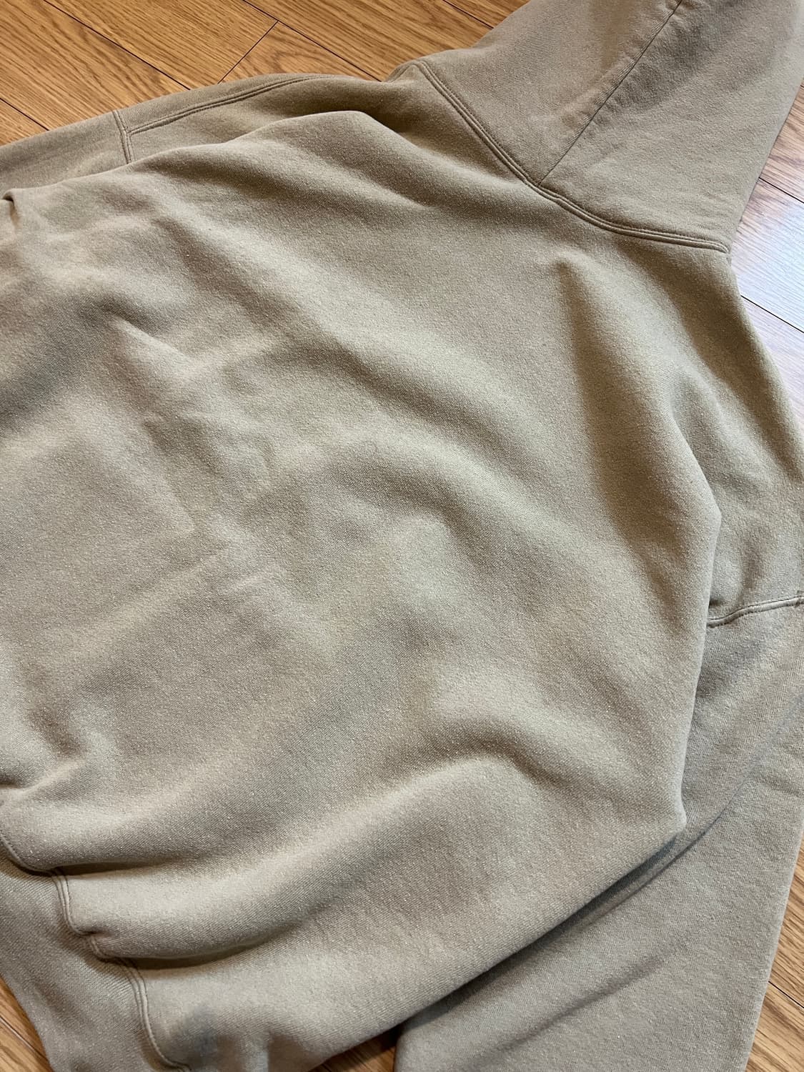 러셀 빈티지 후디 탄 XXL (우주매물) 상품이미지5