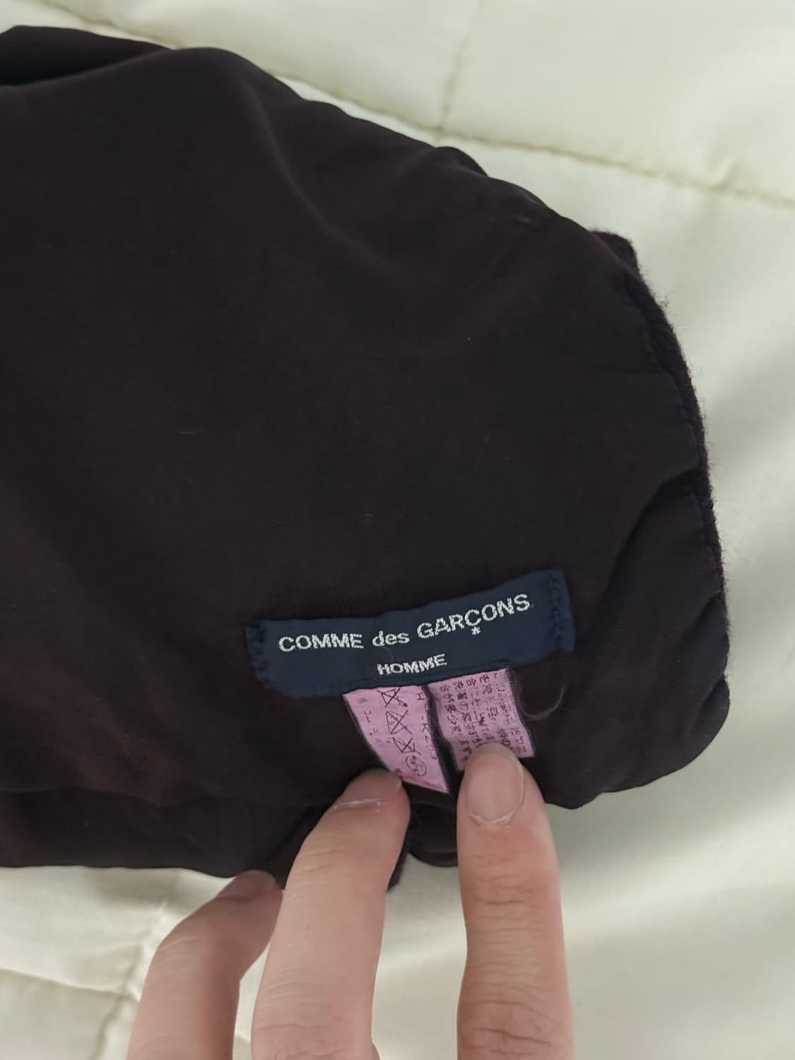 꼼데가르송 옴므 머플러 상품이미지1