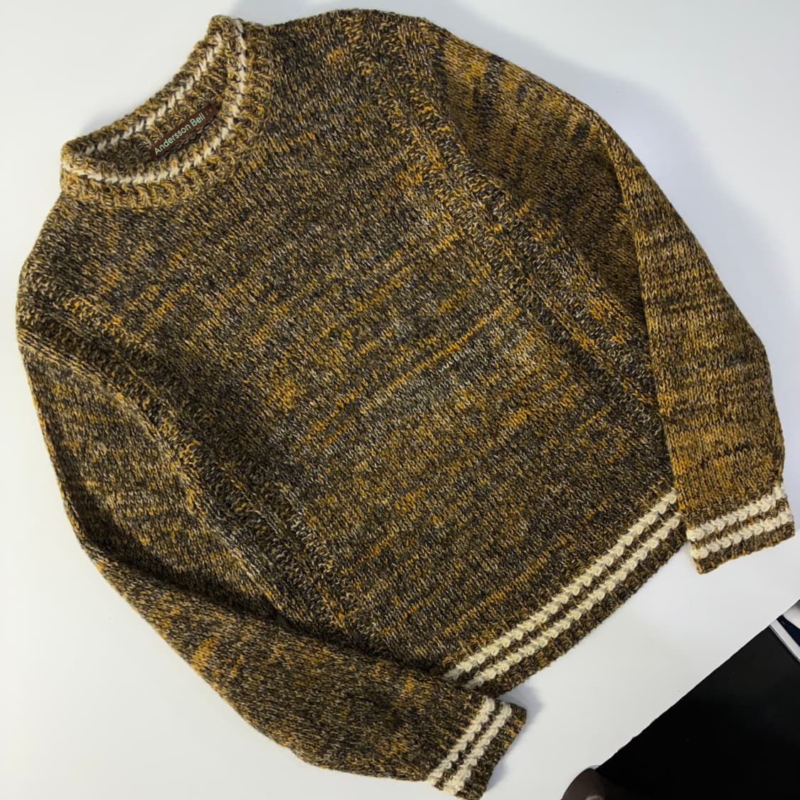 Andersson bell 앤더슨벨 탐멜란지 크루넥 스웨터 상품이미지2