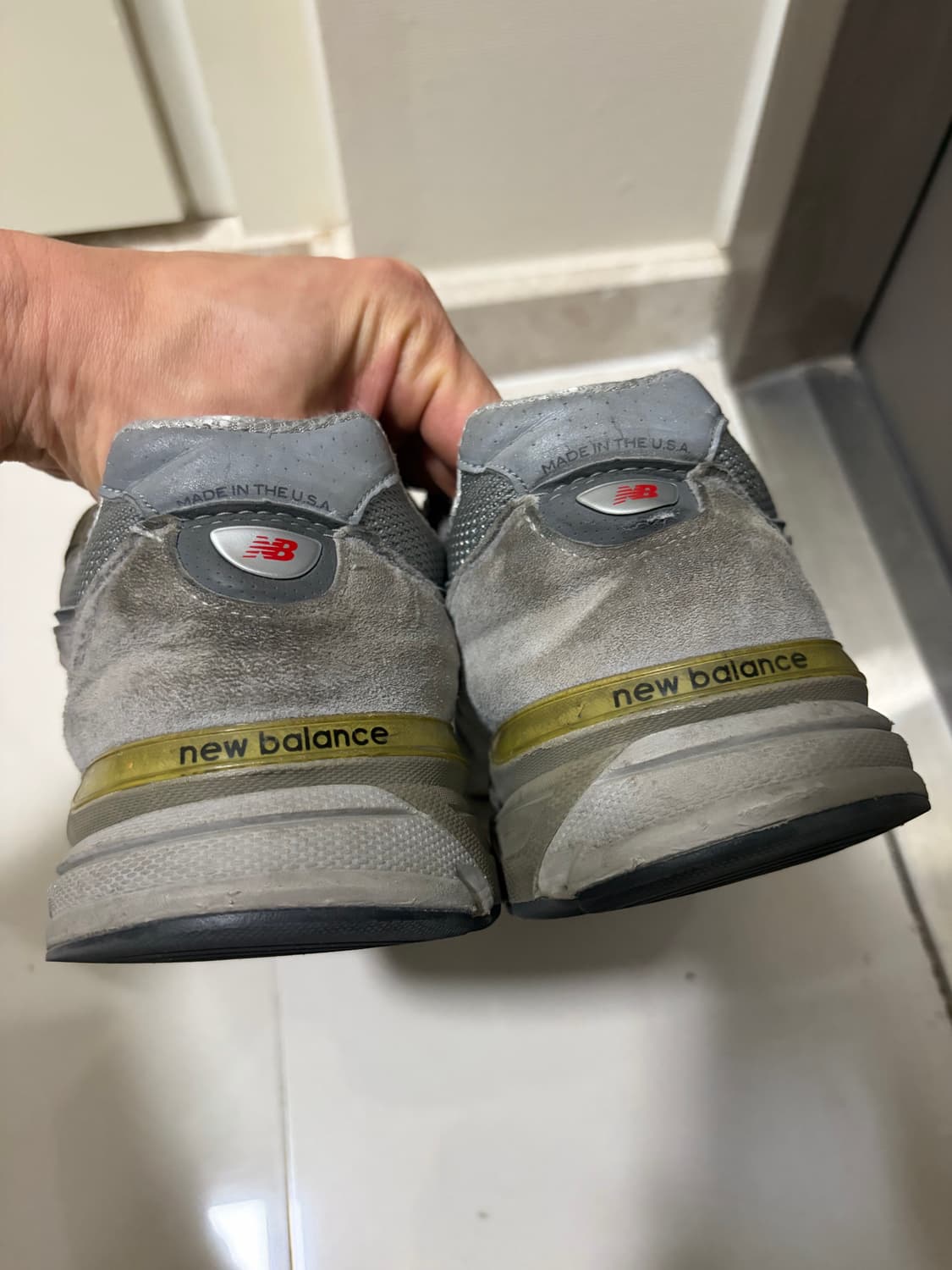 [W280]뉴발란스 990 v4 그레이 판매 상품이미지3