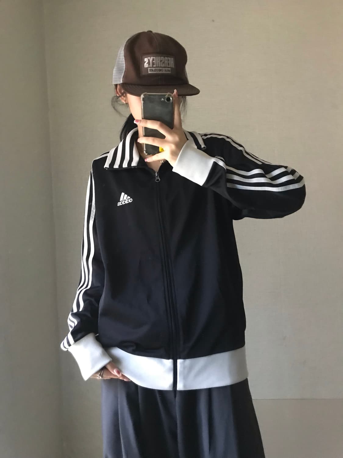 아디다스 블랙 스트라이프 져지 상품이미지3