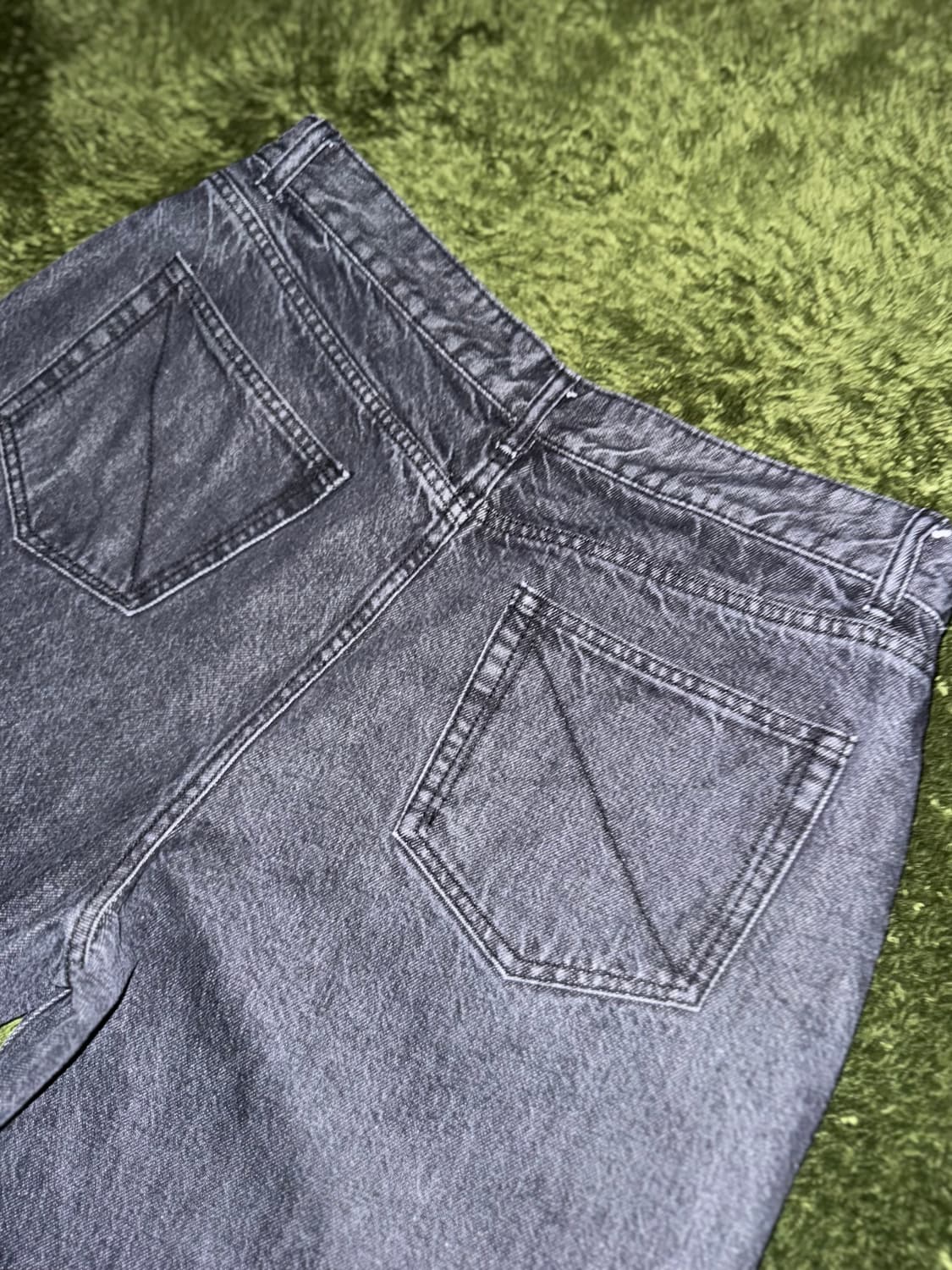 [XL] Namerclothing 네이머클로딩 핀턱 데님 팬츠 그레이 상품이미지8