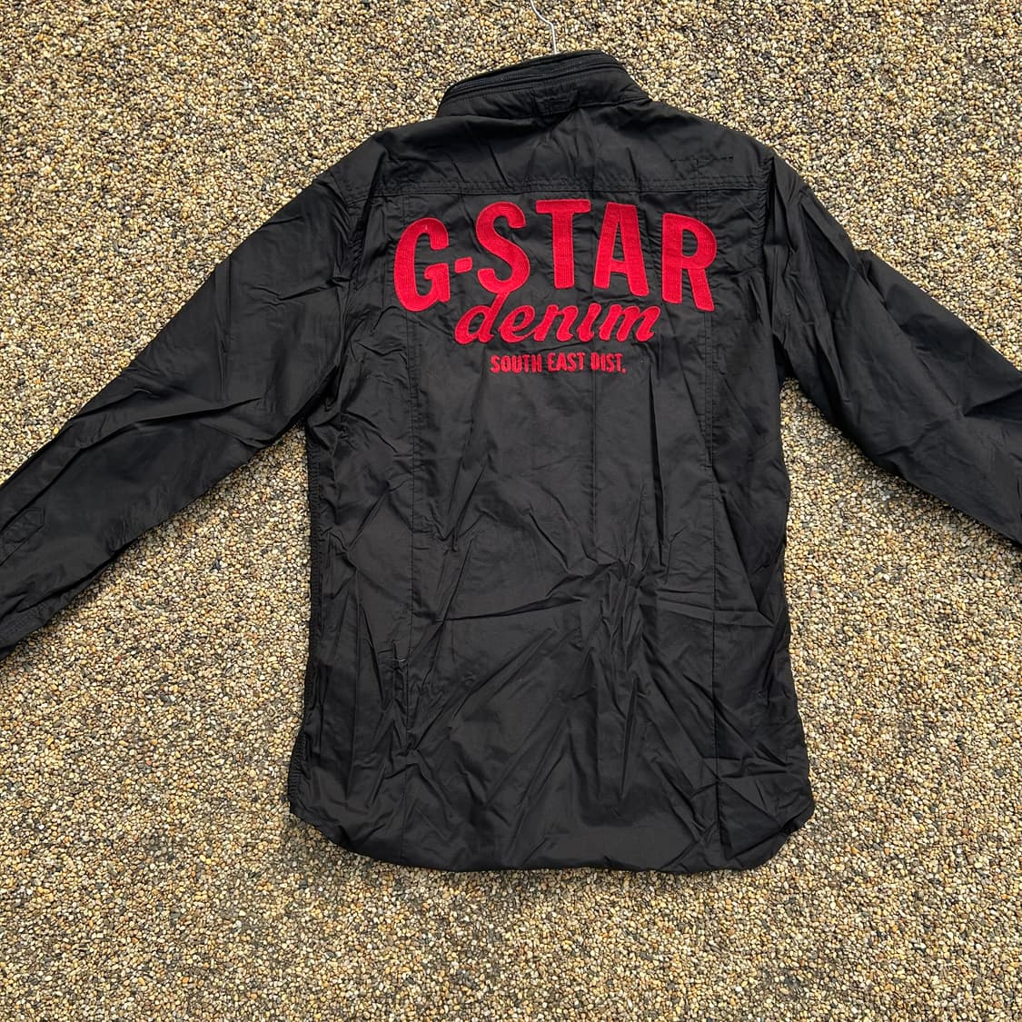 G-Star RAW 블랙 바람막이 자켓 상품이미지6