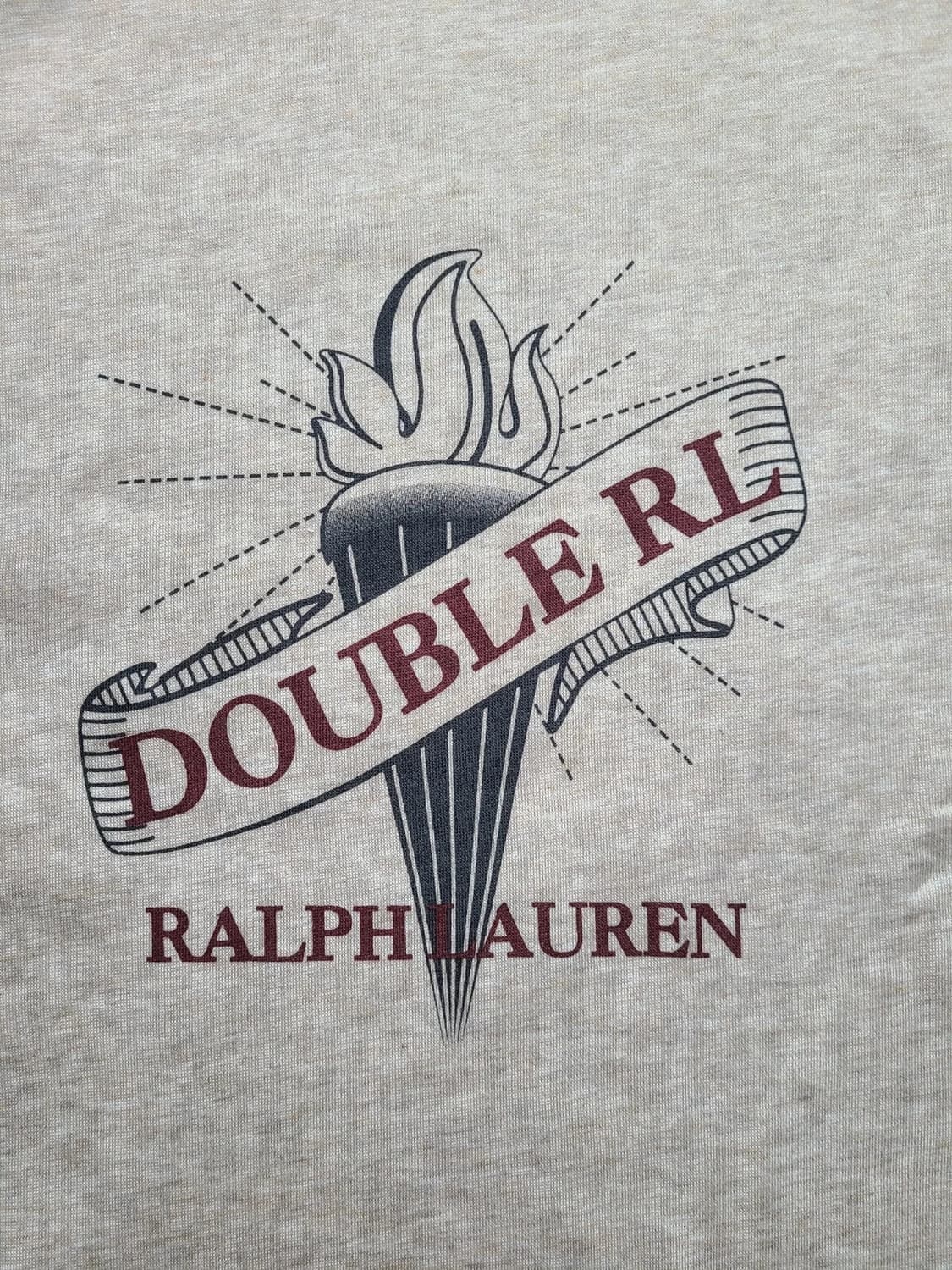 더블 알엘 바이 랄프 로렌 빈티지 토치 로고 스웻셔츠 상품이미지3