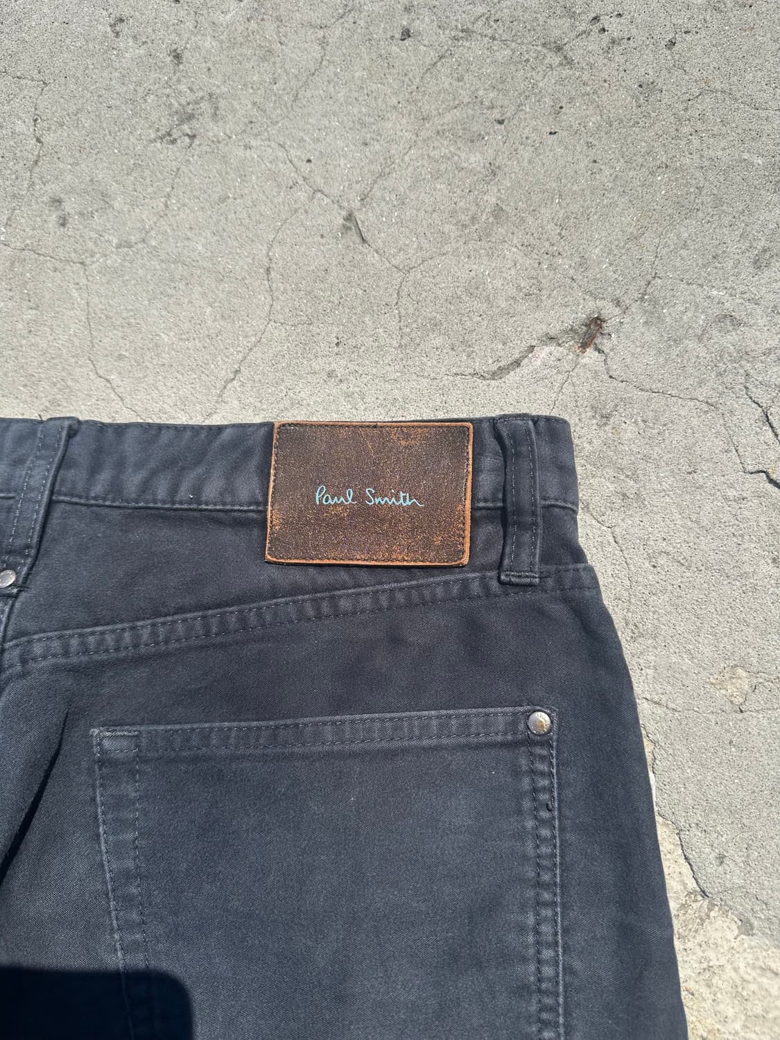 Paul Smith jeans navy pading cotton pant 상품이미지10