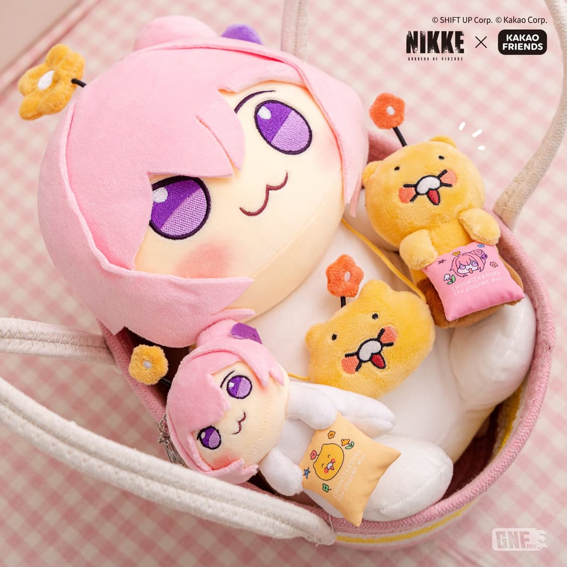 [미개봉] 춘식이x도로롱 백팩 (홍대 팝업스토어 콜라보 굿즈) 상품이미지1