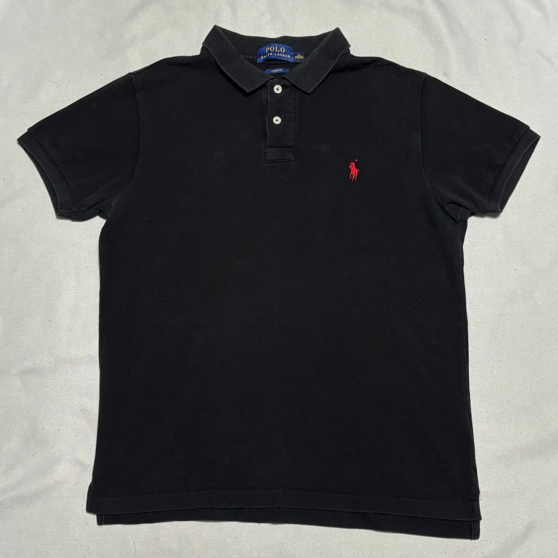 M 폴로랄프로렌 커스텀핏 카라 반팔티 상품이미지2