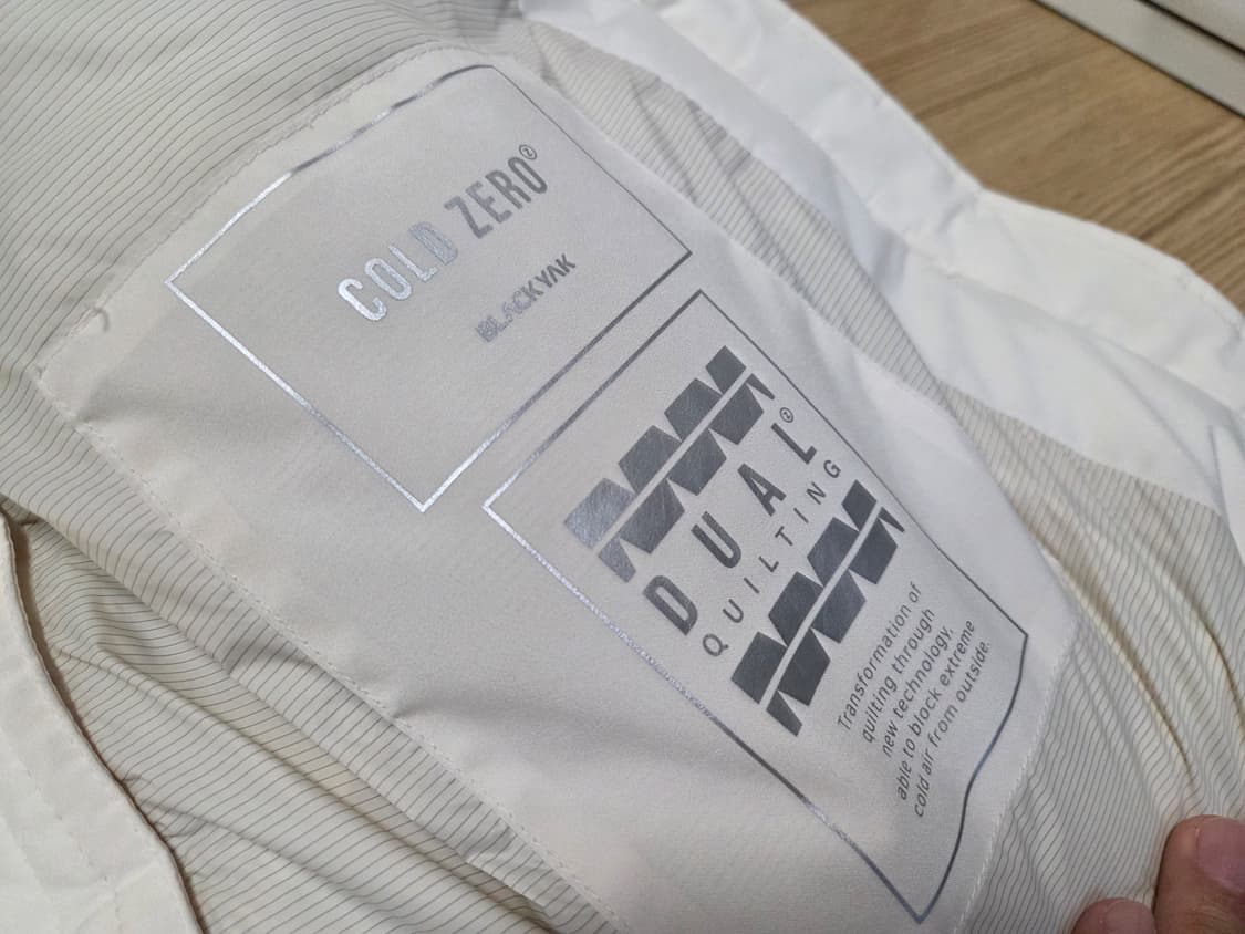 블랙야크 콜드 제로 레이디 구스  다운 롱패딩 상품이미지5