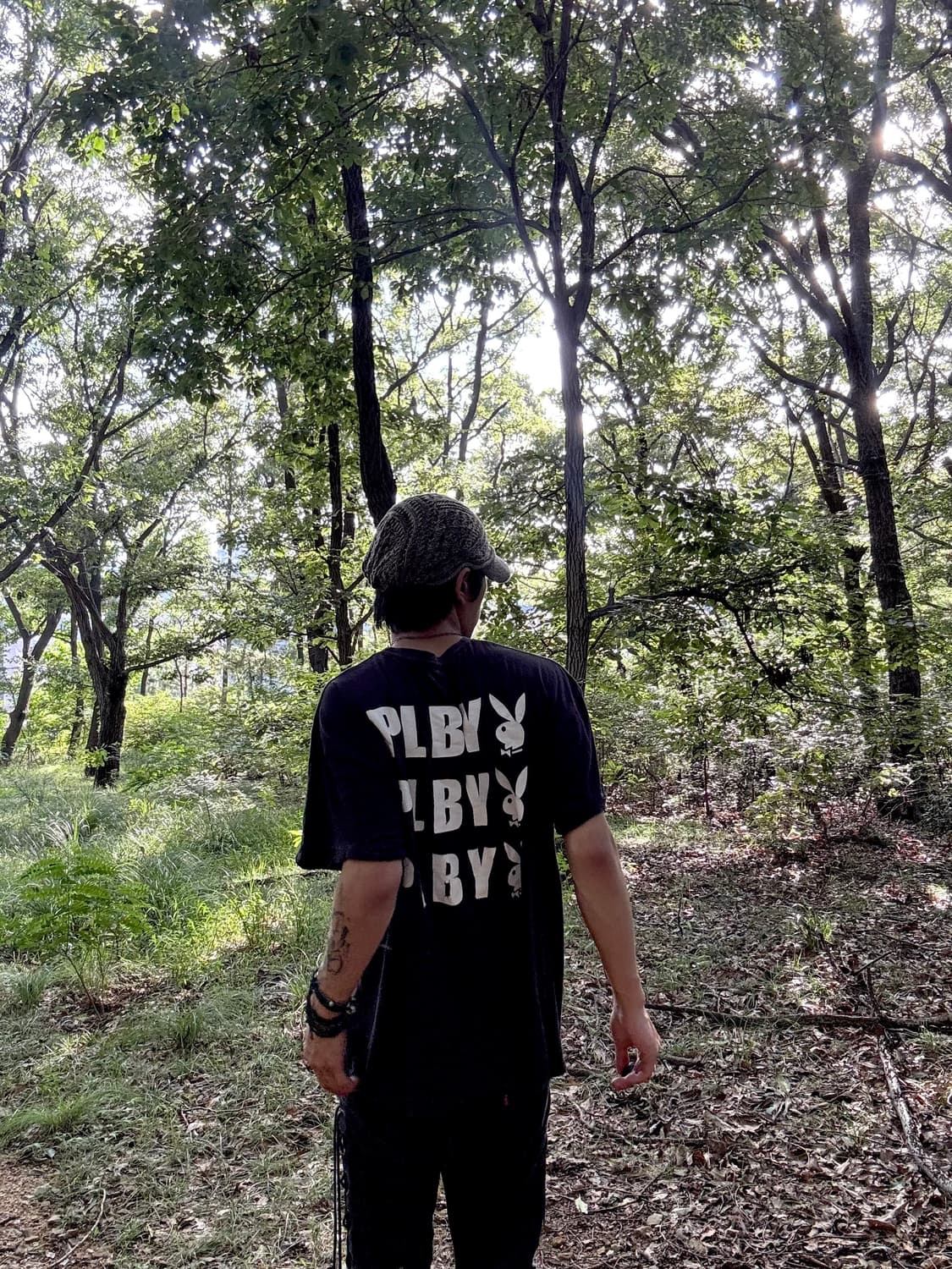“Playboy” Logo Print Tee 상품이미지2