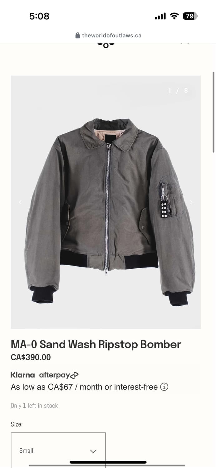 Outlaws 바머자켓 상품이미지1