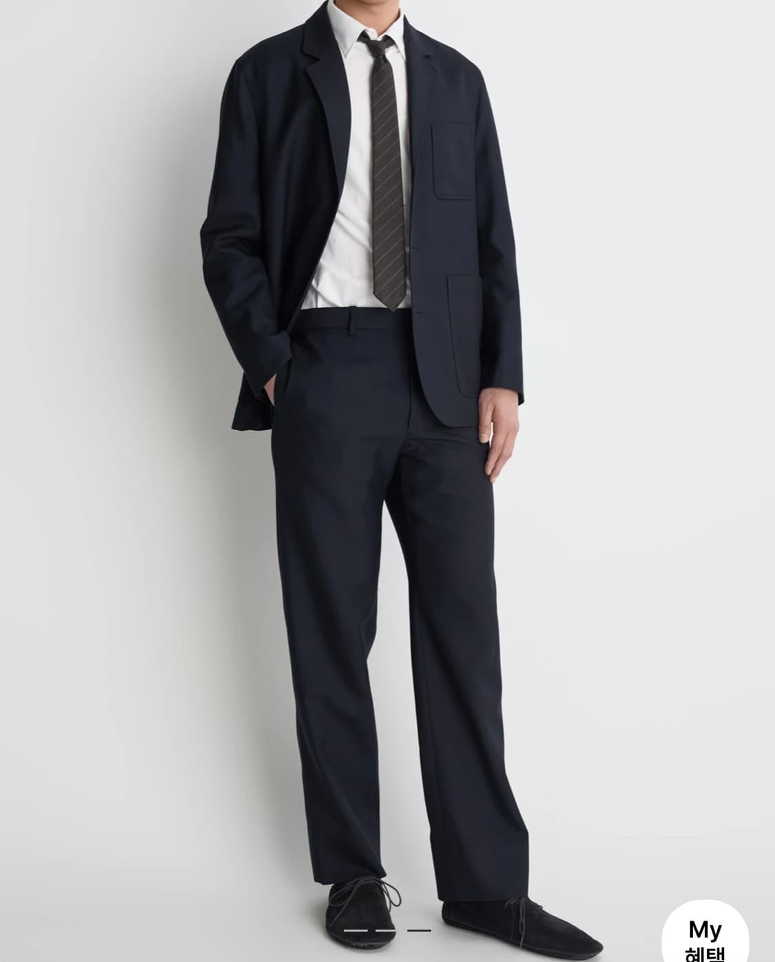 [30] 포터리 25fw 울 테이퍼드 팬츠 상품이미지4