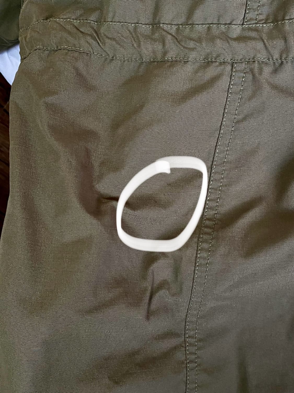 모리걸st 빈티지 카키 야상 코트 상품이미지7