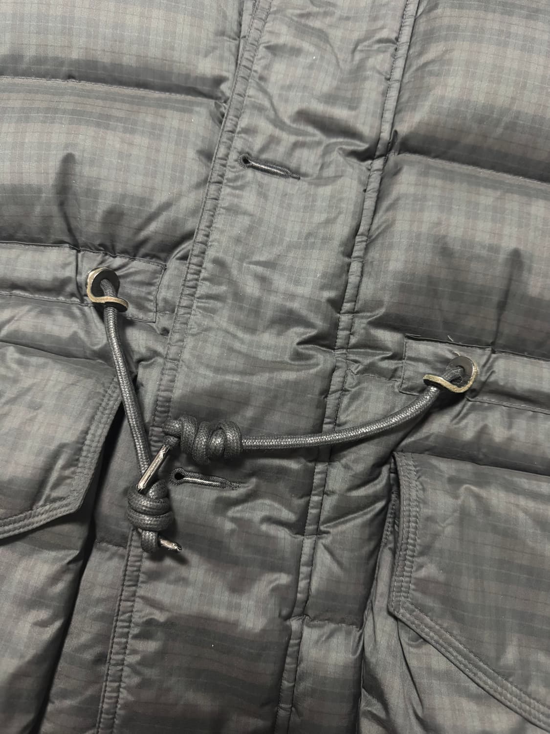 이스트로그 유틸리티 쉴드 파카 블랙티탄체크 상품이미지3