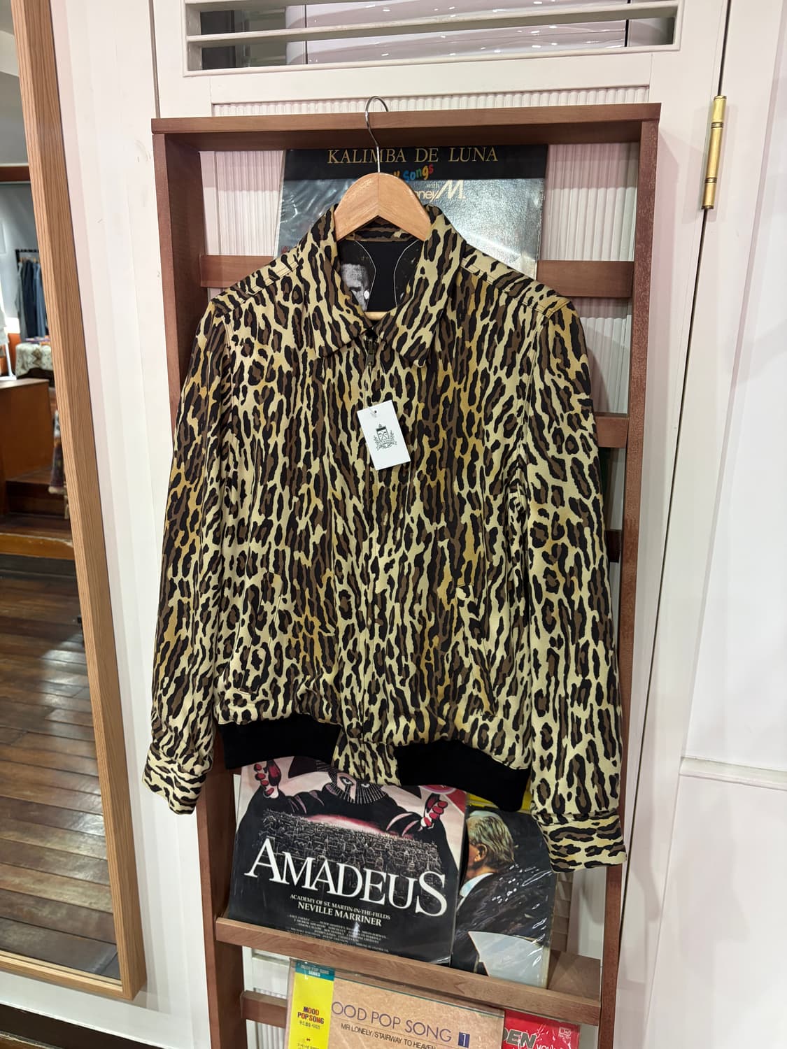 J88 13AW 와코마리아 리버시블 레오파드 자켓  상품이미지1